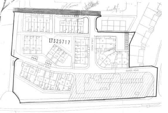 Community Schematic (Prior to New Builds)